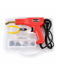 Zgrzewarka do plastiku 50 W 230 V zestaw z 200 grotami.